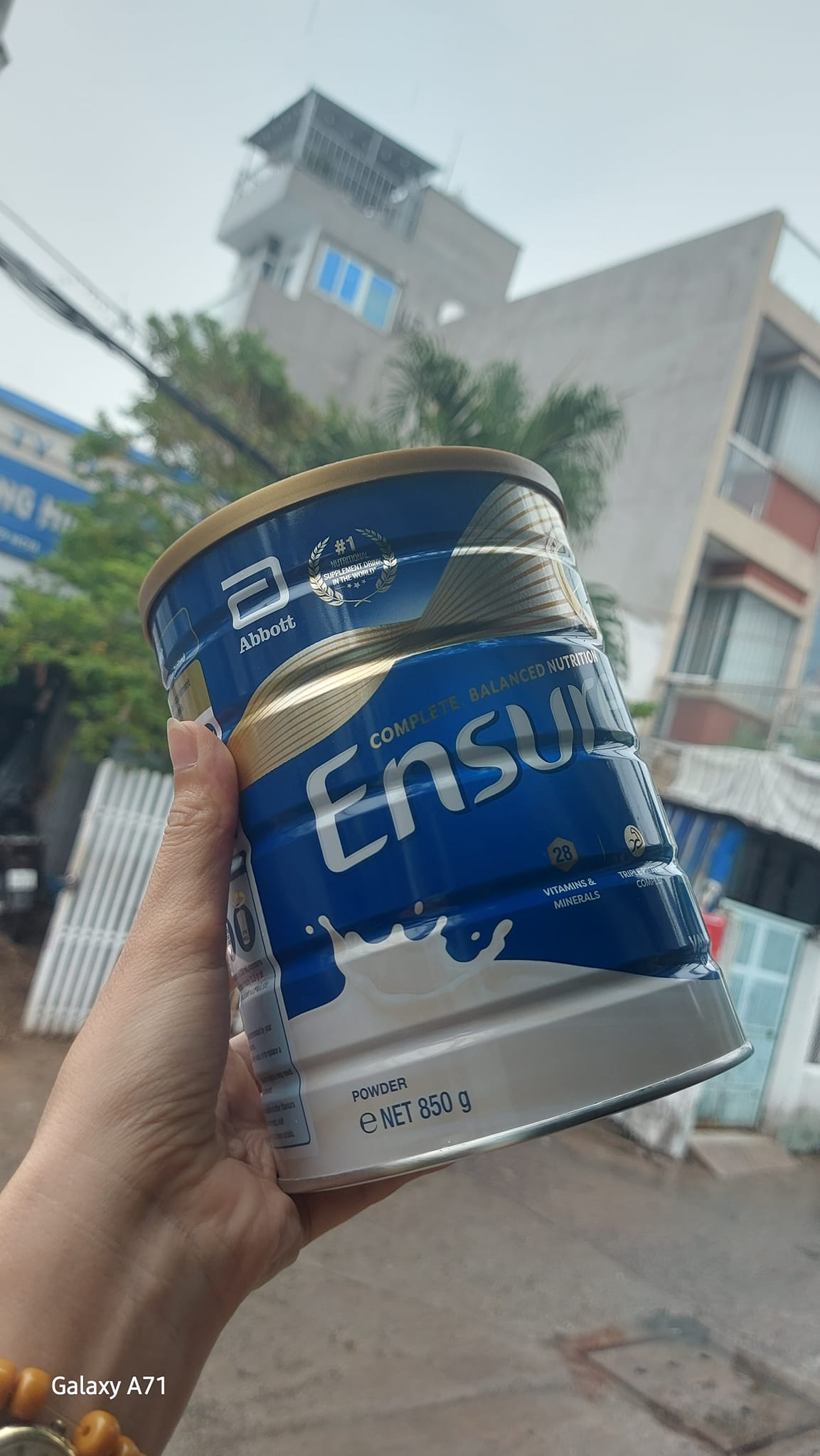 Sữa Ensure Úc Lon 850g-411