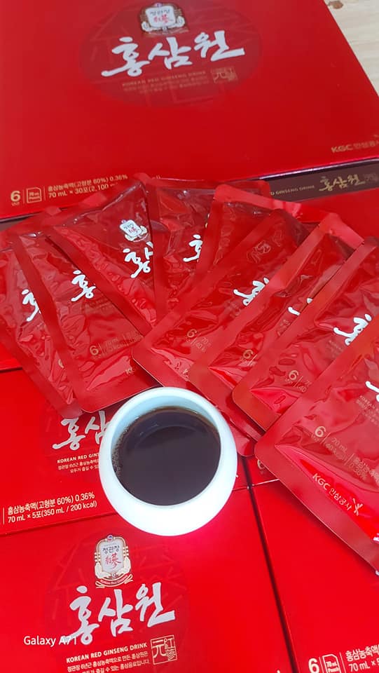 NƯỚC HỒNG SÂM KGC KOREAN RED GINSENG-536