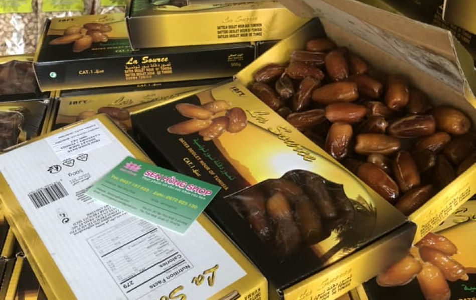 Chà Là Lạc Đà Sấy La Source Dates Deglet Nour Of Tunisia 500g