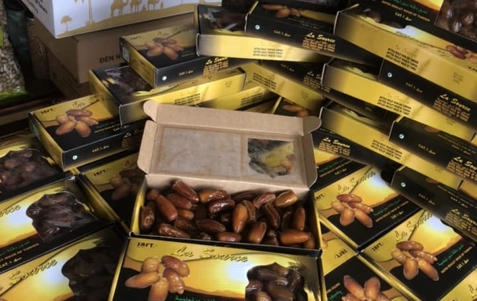 Chà Là Lạc Đà Sấy La Source Dates Deglet Nour Of Tunisia 500g