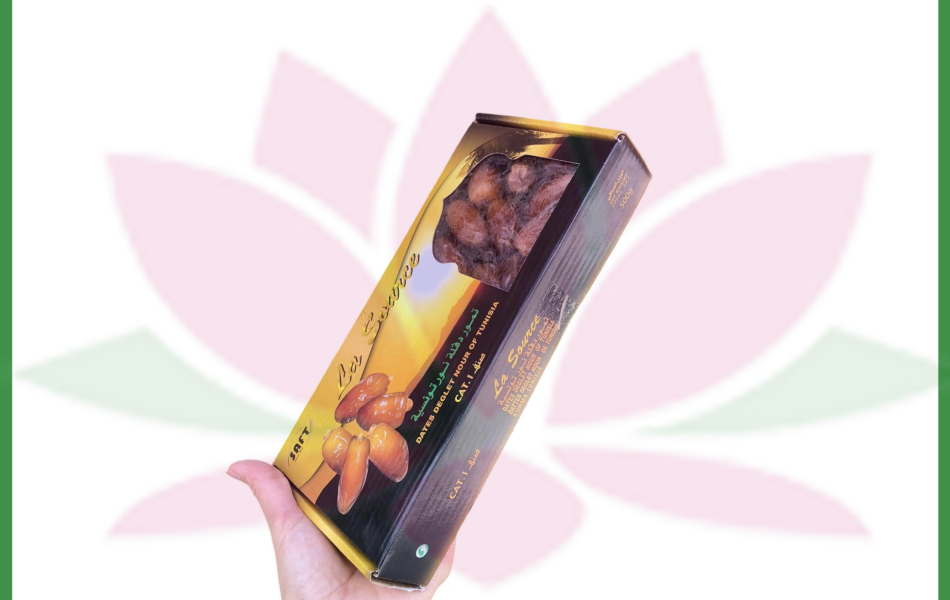 Chà Là Lạc Đà Sấy La Source Dates Deglet Nour Of Tunisia 500g