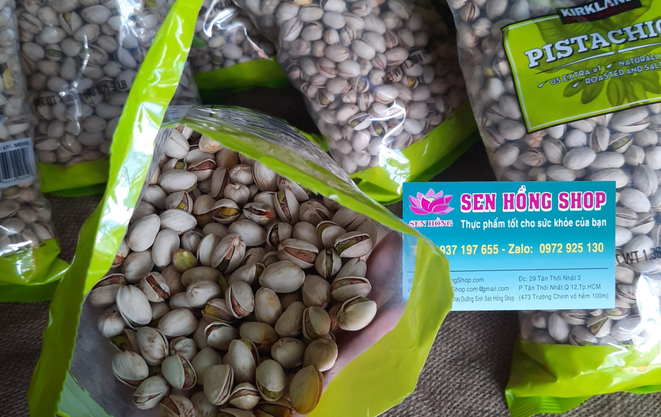 Hạt Dẻ Cười Kirkland Pistachios 1,36kg Của Mỹ