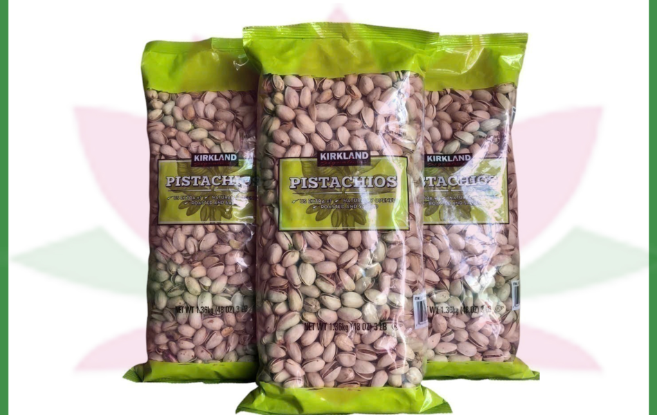 Hạt Dẻ Cười Kirkland Pistachios 1,36kg Của Mỹ