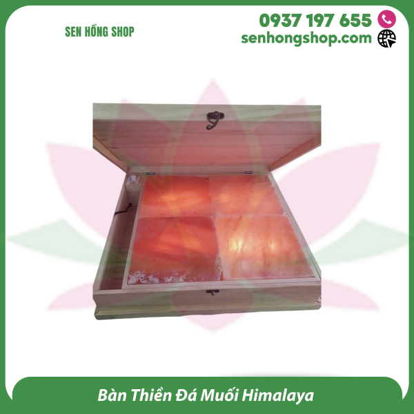 Bàn Thiền Đá Muối Himalaya