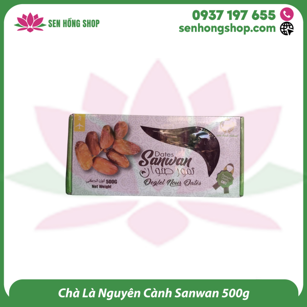 Chà Là Nguyên Cành Sanwan 500g