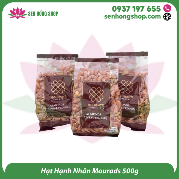 Hạt Hạnh Nhân Mourad's Úc 500g