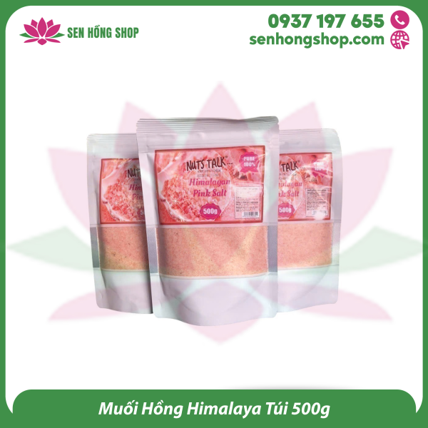 Muối Hồng Himalaya Túi 500g